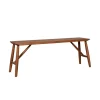 Bankje Eston Bruin - 120x33 cm