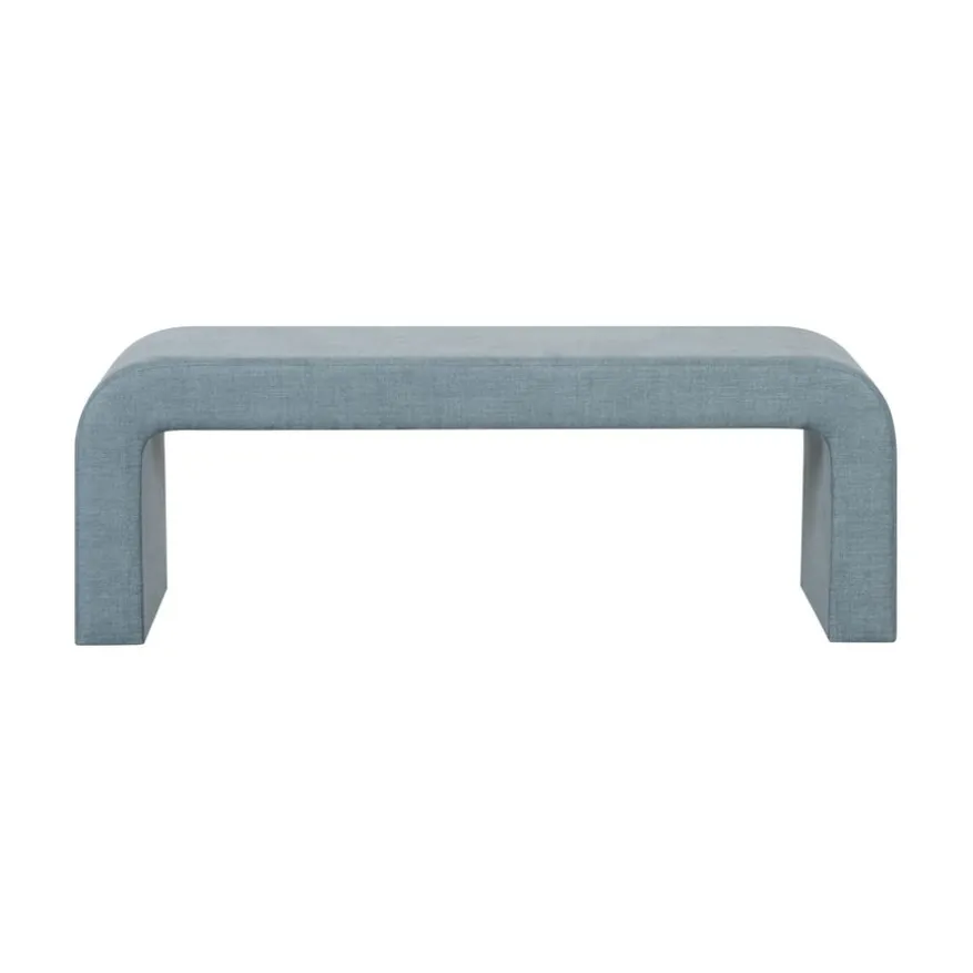 Bank Moon Blauw - 133x40 cm