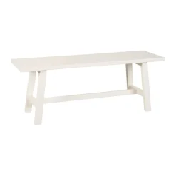 Bank Serra Wit - 120x35 cm