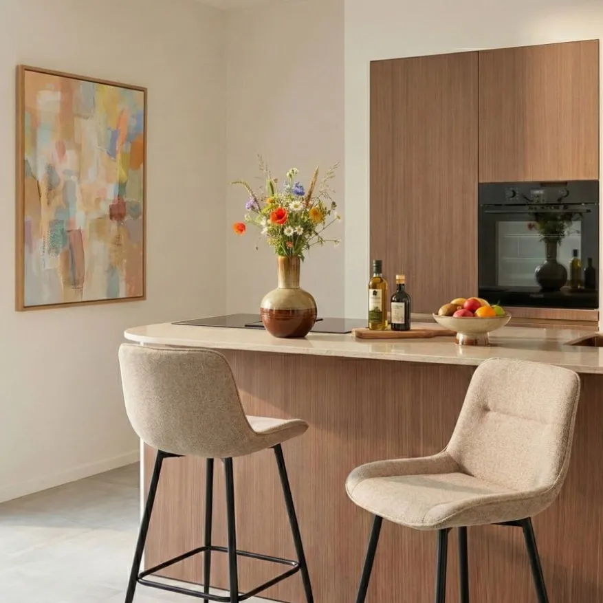 Barkruk Fay Beige