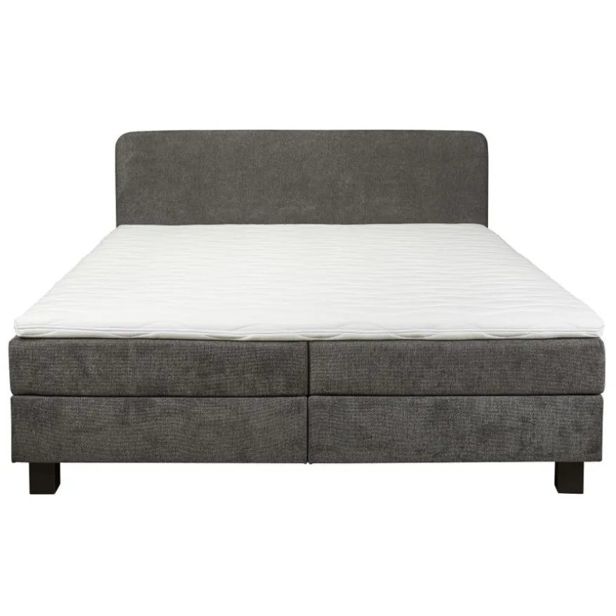 Bed Bilbao Donkergrijs - 180x200 cm