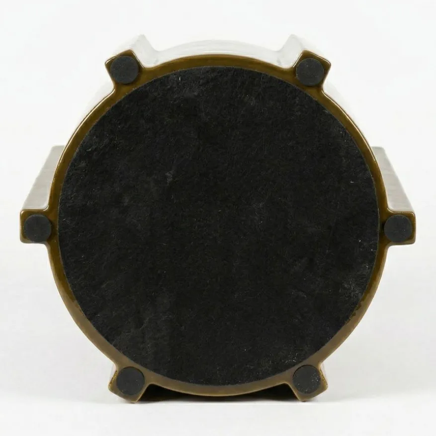 Bijzettafel Avion Oker - Ø 31 cm