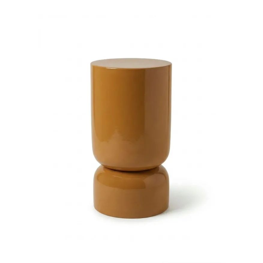 Bijzettafel Cones Bruin - Ø 30 cm