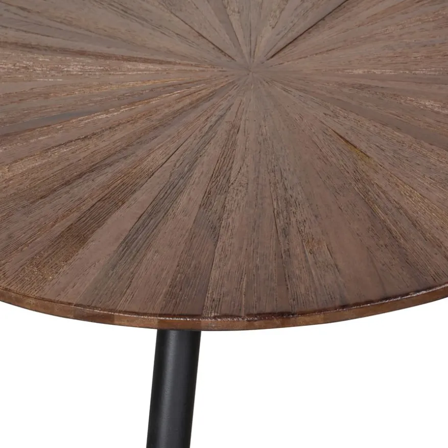 Bijzettafel Corse Bruin - set 2 stuks