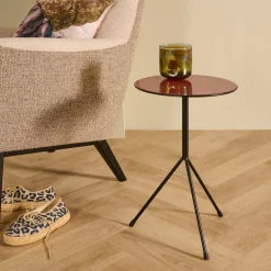 Bijzettafel Coup Bordeaux - Ø 30 cm