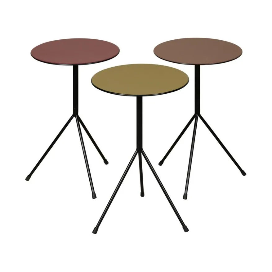 Bijzettafel Coup Olijfgroen - Ø 30 cm