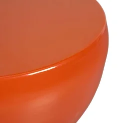 Bijzettafel Freiburg Oranje - Ø 40 cm