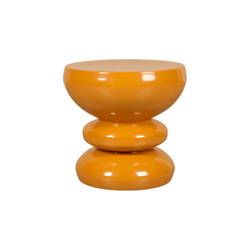 Bijzettafel Kassel Oranje - Ø 44 cm