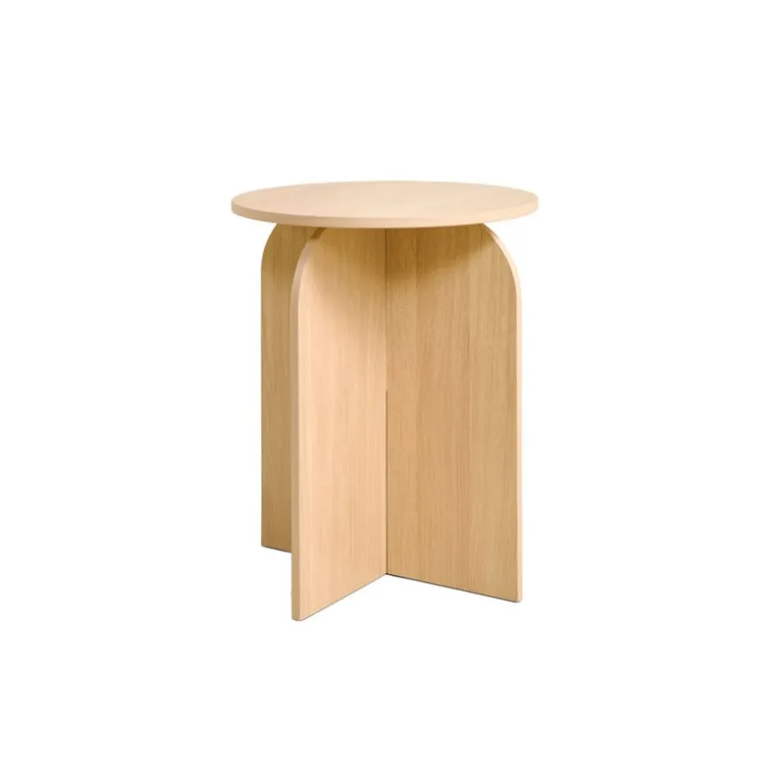 Bijzettafel Laila Naturel - Ø 45 cm