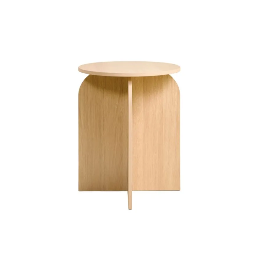Bijzettafel Laila Naturel - Ø 45 cm