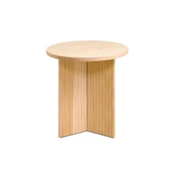 Bijzettafel Lune Naturel - Ø 43 cm