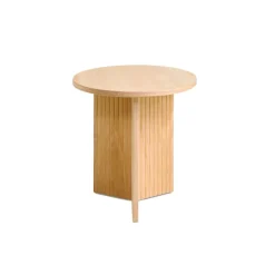 Bijzettafel Lune Naturel - Ø 43 cm