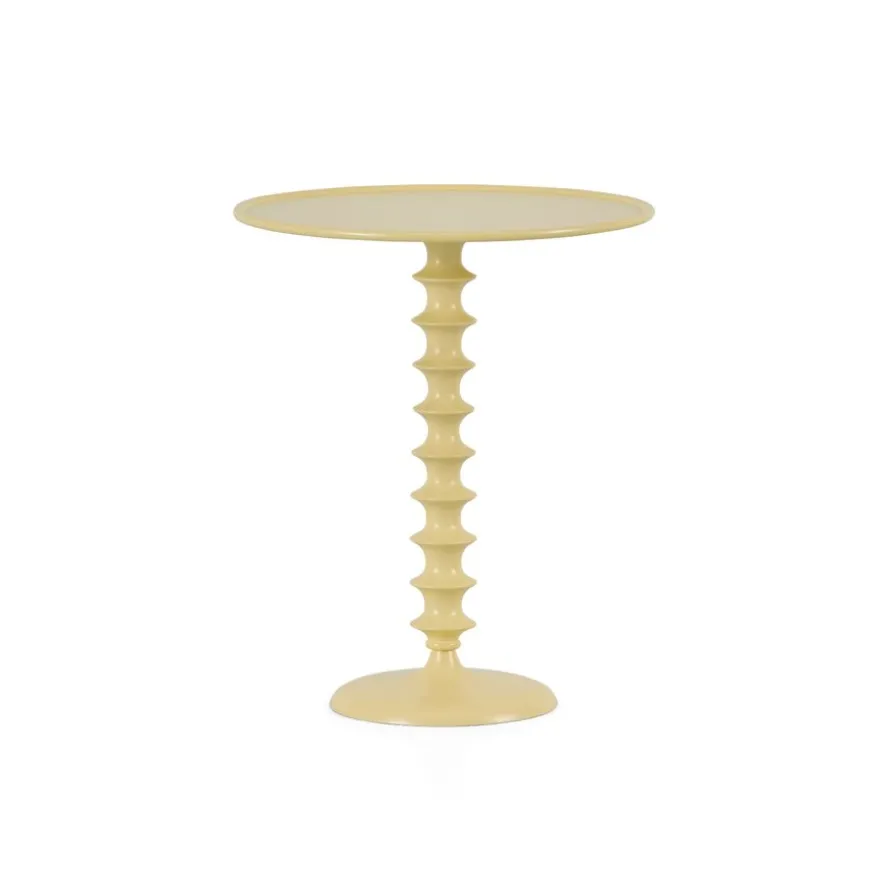 Bijzettafel Marty Geel - Ø 50 cm