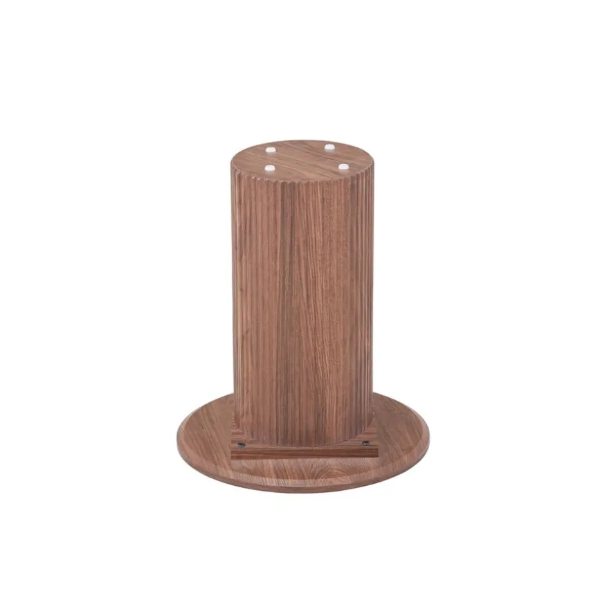 Bijzettafel Misk Bruin - Ø 40 cm