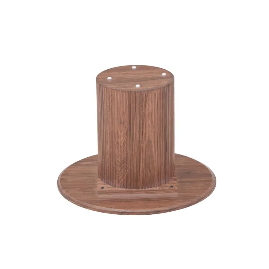 Bijzettafel Misk Bruin - Ø 60 cm