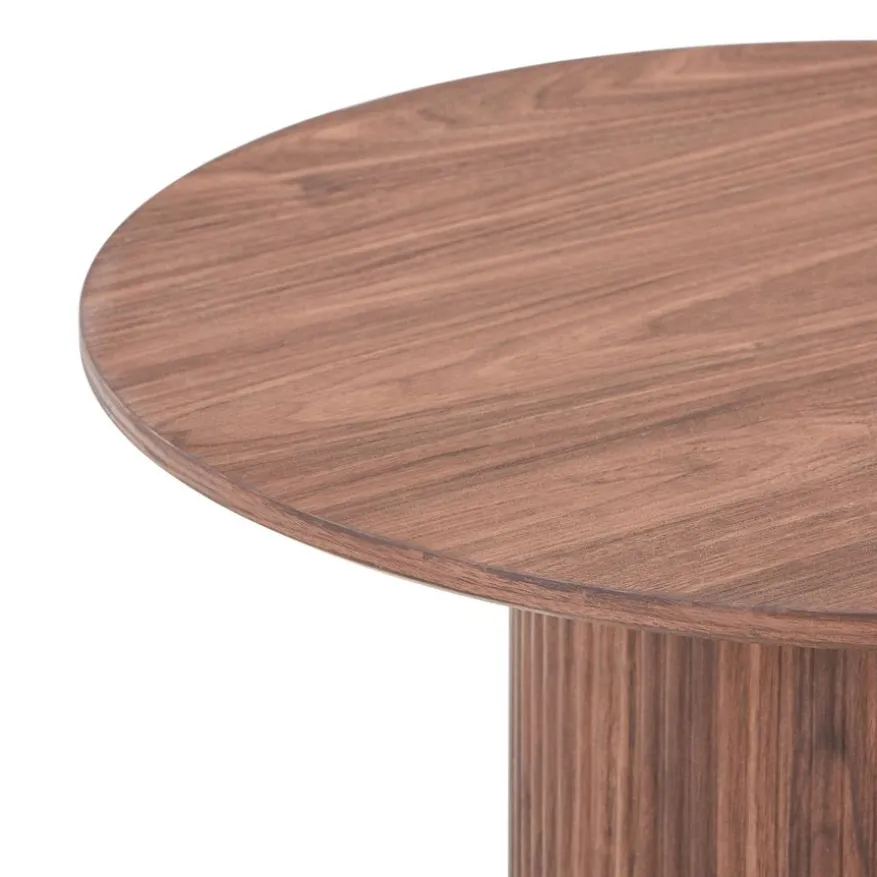 Bijzettafel Misk Bruin - Ø 60 cm