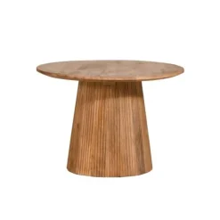 Bijzettafel Viktor Lichtbruin - Ø 60 cm