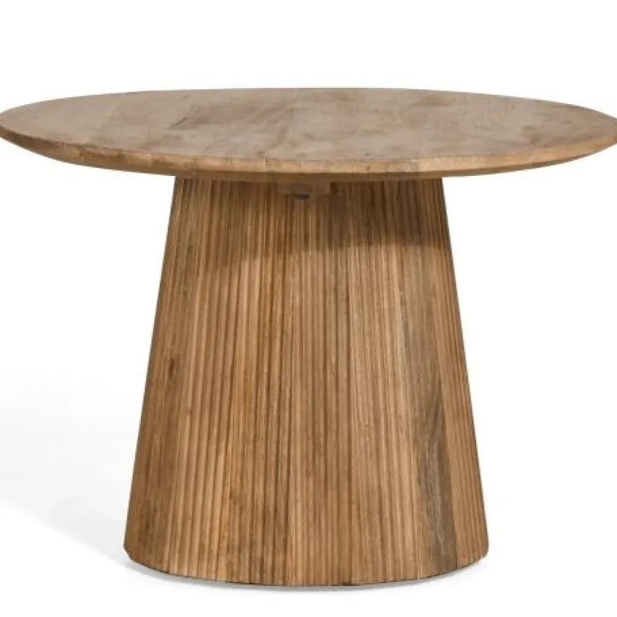 Bijzettafel Viktor Lichtbruin - Ø 60 cm