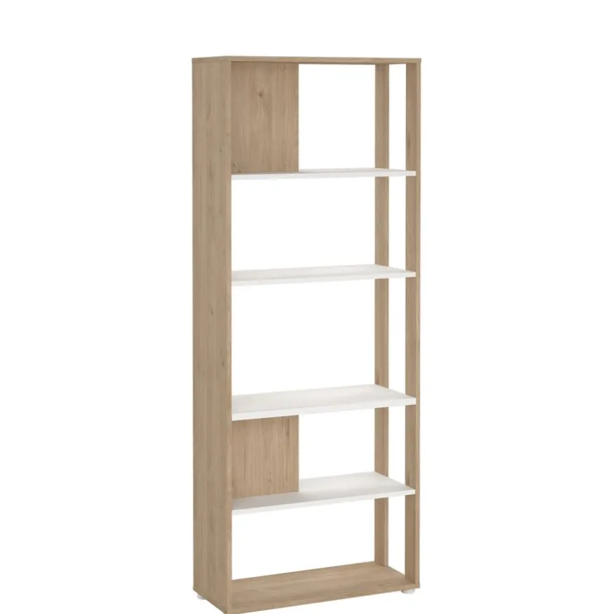 Boekenkast Bram Eiken - 80x205x35 cm