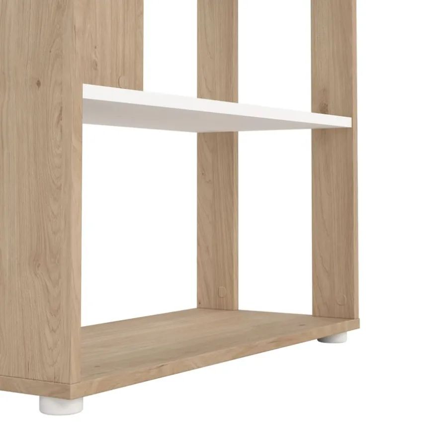 Boekenkast Bram Eiken - 80x205x35 cm