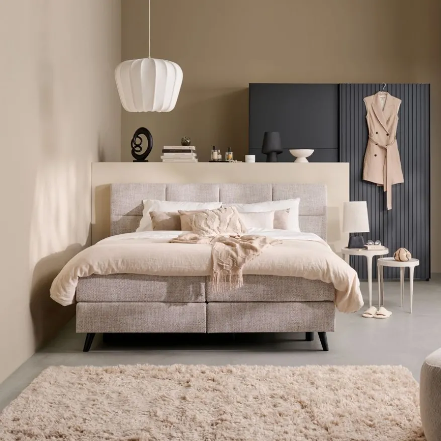 Boxspring Madrid Naturel - 180x200 cm