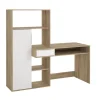 Bureau Boston Eiken / Wit - 163x156x61 cm