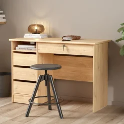 Bureau Boston Eiken - 110x76x49 cm