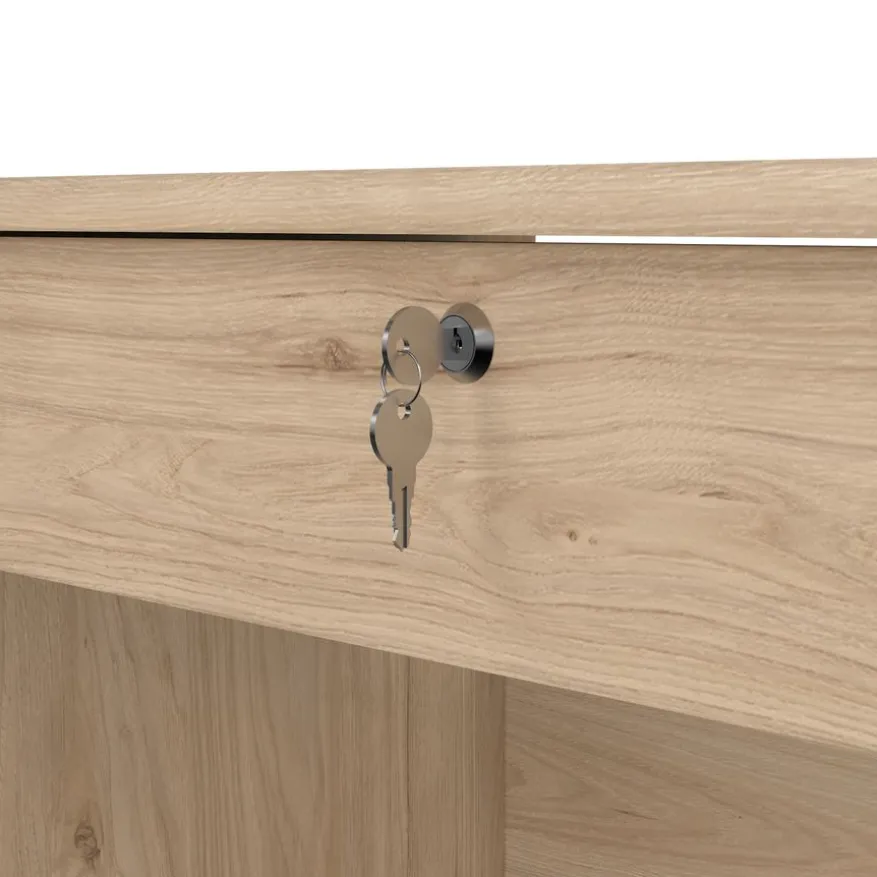 Bureau Boston Eiken - 110x76x49 cm