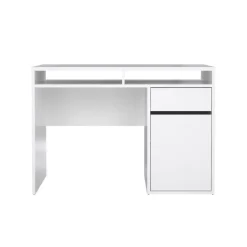 Bureau Boston Hoogglans Wit - 111x78x49 cm