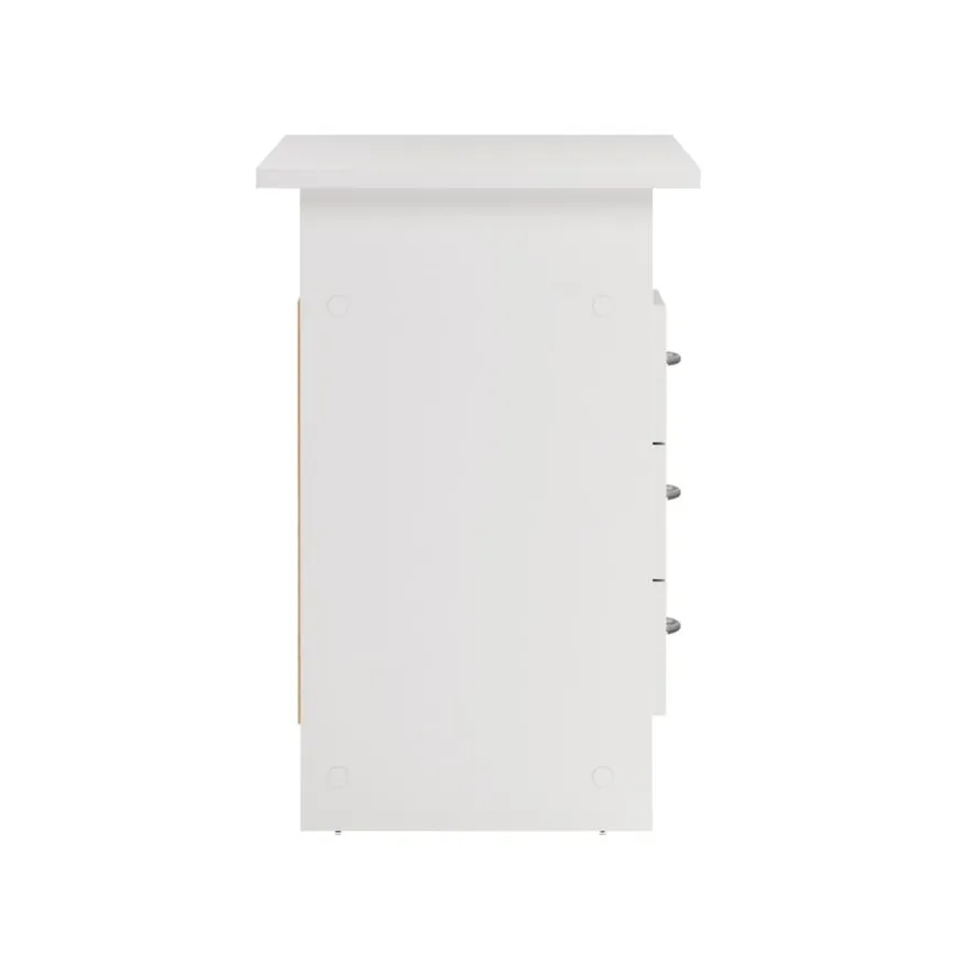 Bureau Boston Wit - 121x73x49 cm