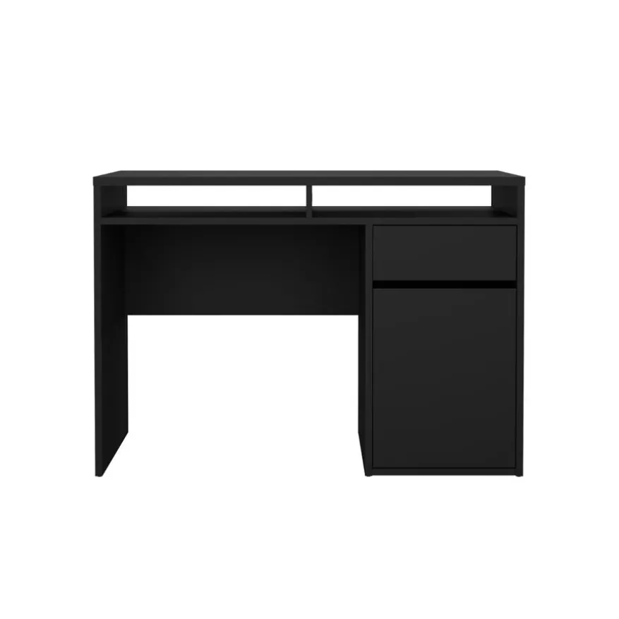 Bureau Boston Zwart - 111x78x49 cm