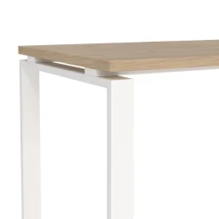 Bureau Bram Eiken / Wit - 120x76x60 cm