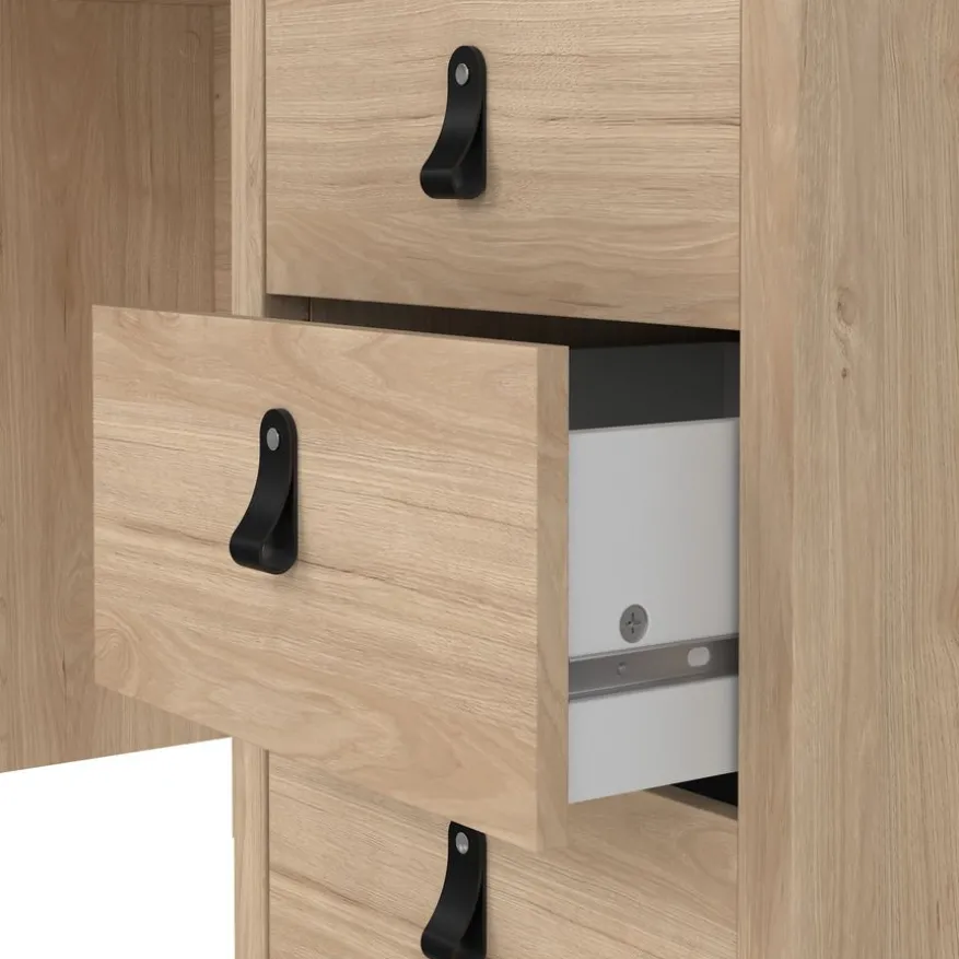 Bureau Dallas Eiken - 121x77x48 cm