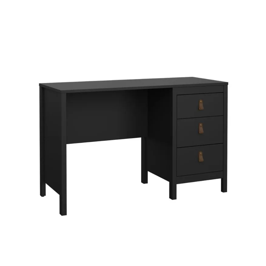 Bureau Dallas Zwart - 121x77x48 cm