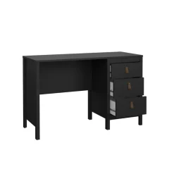 Bureau Dallas Zwart - 121x77x48 cm