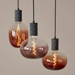 Calex Hanglamp Retro Zwart - 3 x E27 - Ø 40 cm