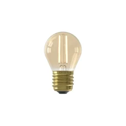 Calex Lichtbron E27 Kogellamp Goud