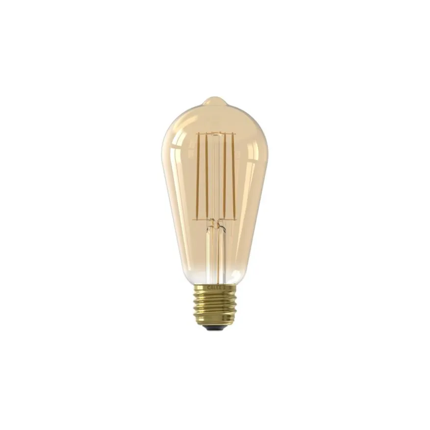 Calex Lichtbron E27 Rustieklamp Goud