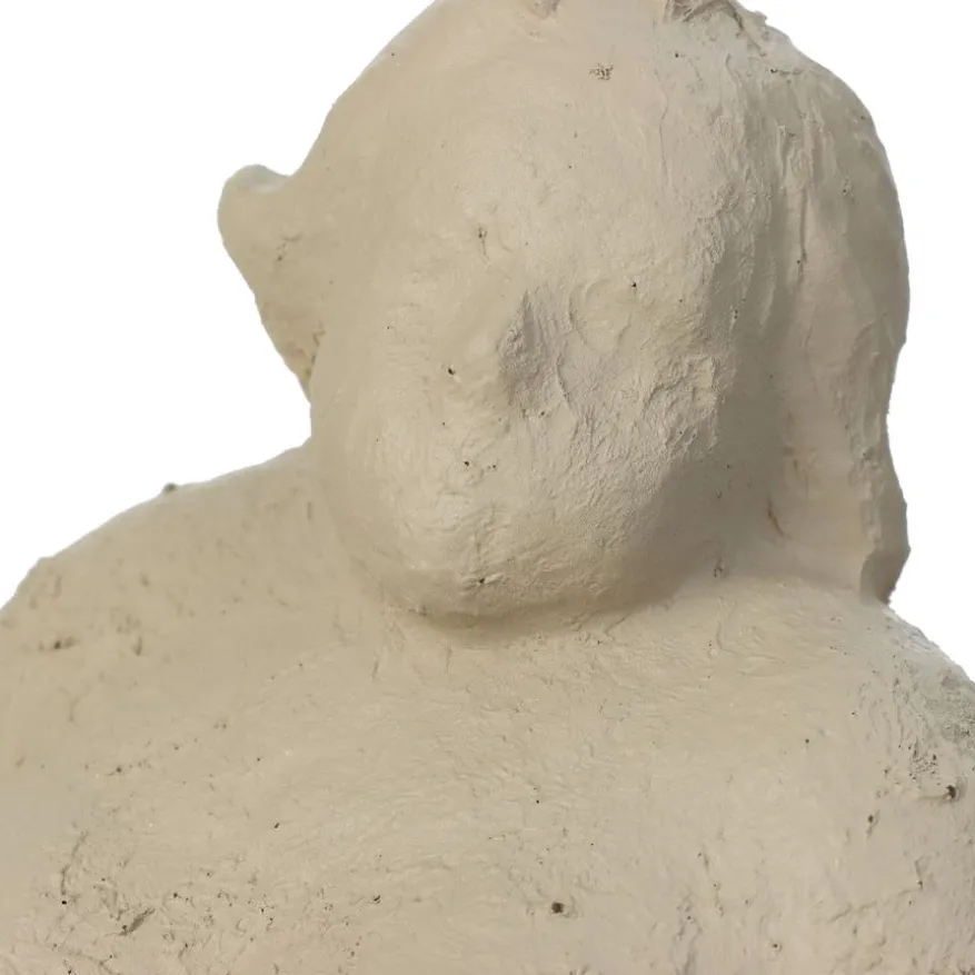 Deco Beeld Feline Beige - 26 cm hoog