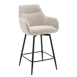 Draaibare Barkruk Genk Beige