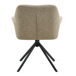 Draaibare Eetkamerstoel Ana Taupe