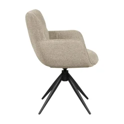 Draaibare Eetkamerstoel Bente Beige