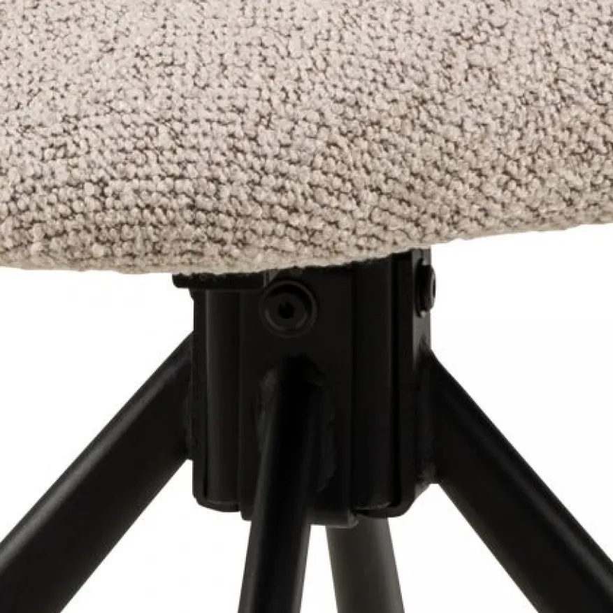 Draaibare Eetkamerstoel Jaki Beige