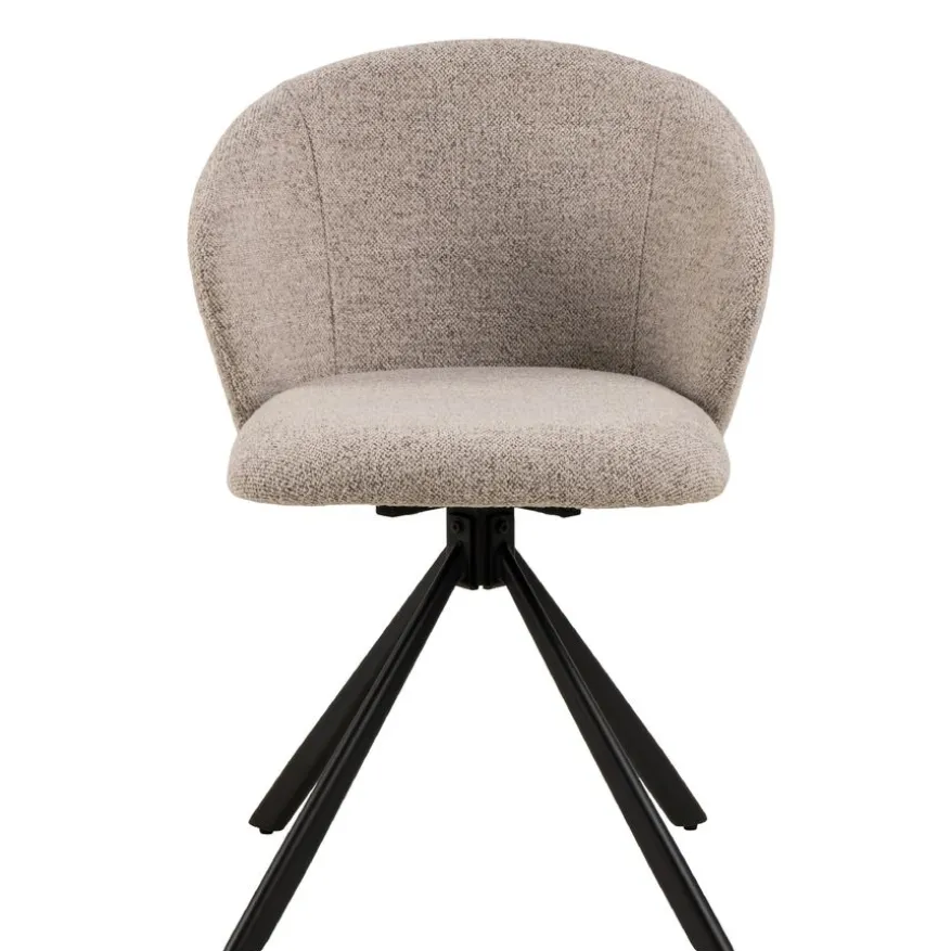 Draaibare Eetkamerstoel Jaki Beige