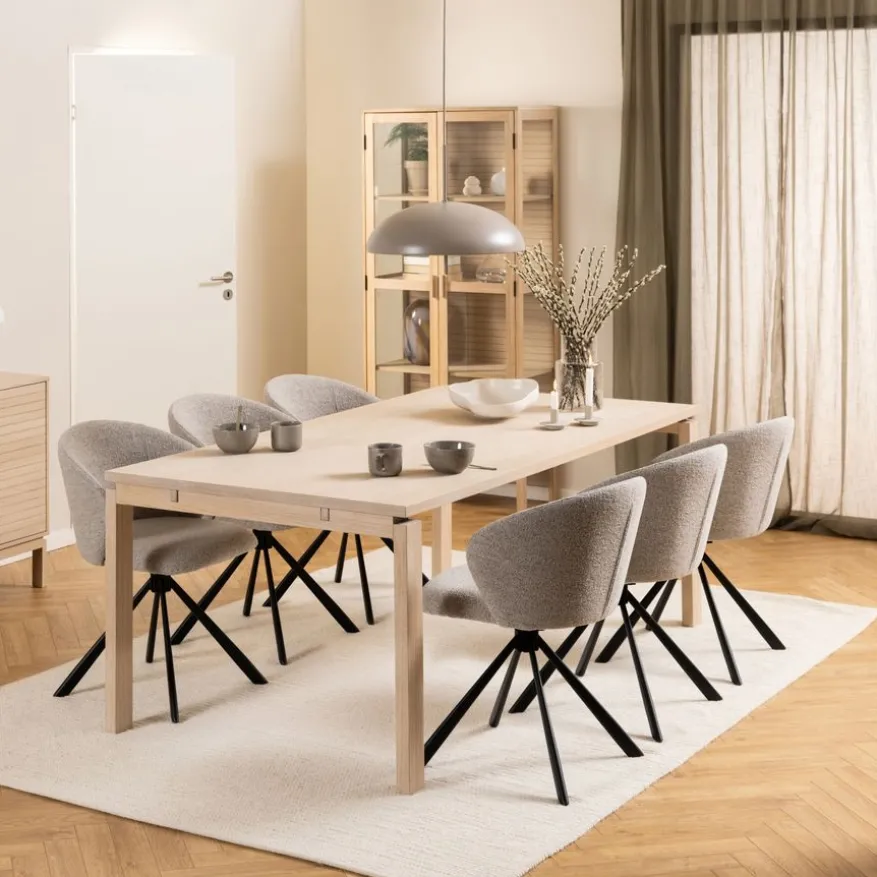 Draaibare Eetkamerstoel Jaki Beige