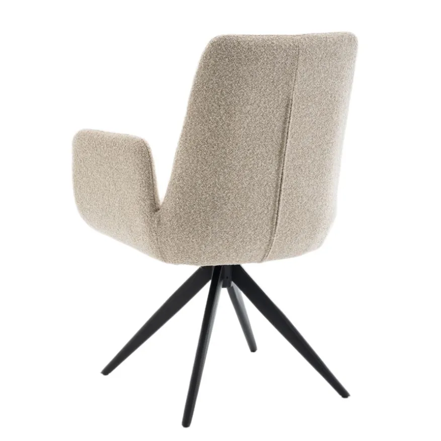 Draaibare Eetkamerstoel Molly Beige
