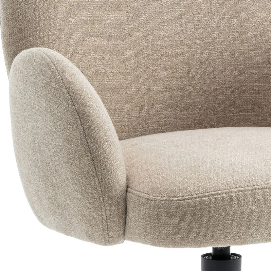 Draaibare Eetkamerstoel Moon Beige