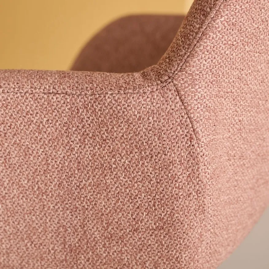 Draaibare Eetkamerstoel Selnass Roze