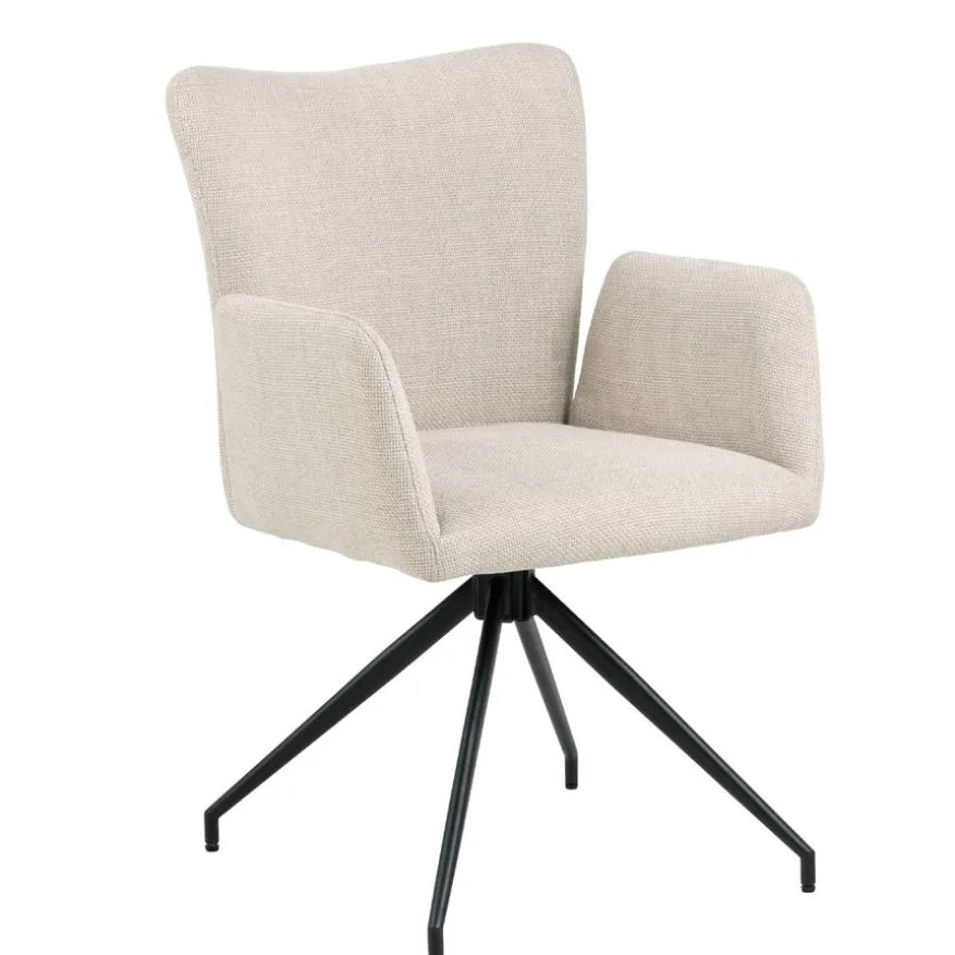 Draaibare Eetkamerstoel Sverre Beige