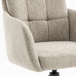 Draaibare Eetkamerstoel Swag Beige